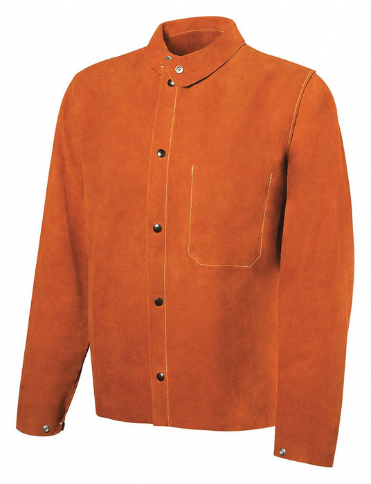 F0777 Welding Jacket L 30 Brown