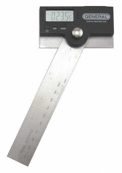 Digital Protractor Accuracy +/-0.1 deg.