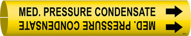Pipe Marker Med. Pressure Condensate