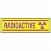 Radioactive Lbl 3.5in x 10in Paper PK100