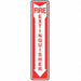 Fire Extinguisher Sign 18X4 R/WHT