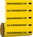 Pipe Mrkr Noncondensable Gas 8in H 8in W