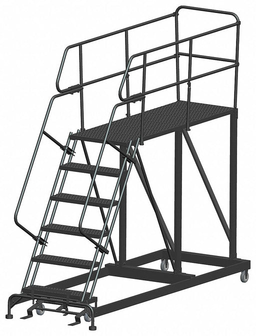 M8933 Roll Work Platform Steel Single 60 In.H