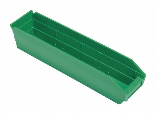 F0617 ShelfBin 17.875inL 4.125inW Plastic