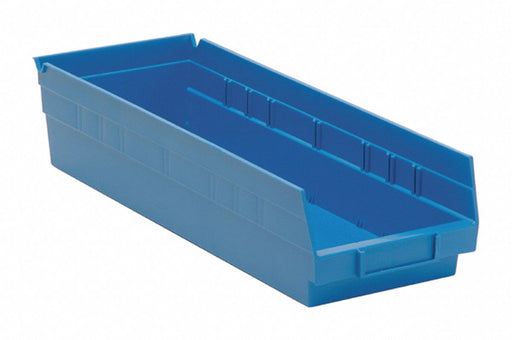F0618 ShelfBin 17.875inL 6.625inW Plastic