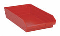 F0620 ShelfBin 17.875inL 11.125inW Plastic
