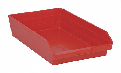 F0620 ShelfBin 17.875inL 11.125inW Plastic