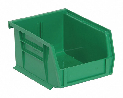 F0598 Hang and Stack Bin Green PP 3 in