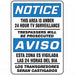Spanish-Bilingual Notice Sign 14 X10 