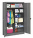 Storage Cabinet 78 x48 x18 MdGry 5Shlv