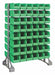 E1536 BinRailFlrRck 20inx54inx36in LdCp 100lb