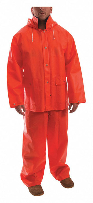 Rain Suit Jacket/Bib Unrated Orange 3XL