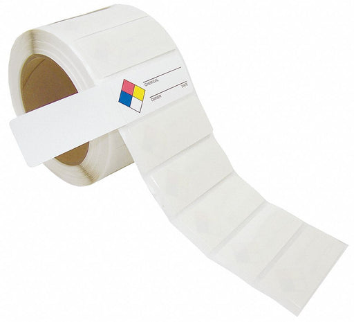 NFPALabel 1-1/8inH 2-7/8inW Paper PK500