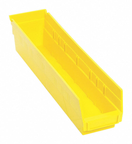 F0617 ShelfBin 17.875inL 4.125inW Plastic