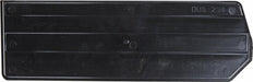 BinDivider 14inL Plastic Black PK6