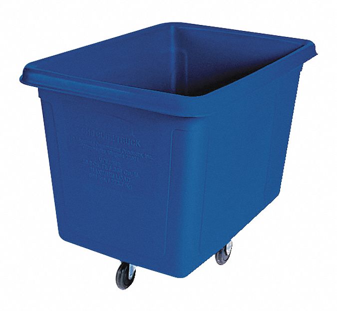 Cube Truck HDPE Blue 16.0 cu ft.