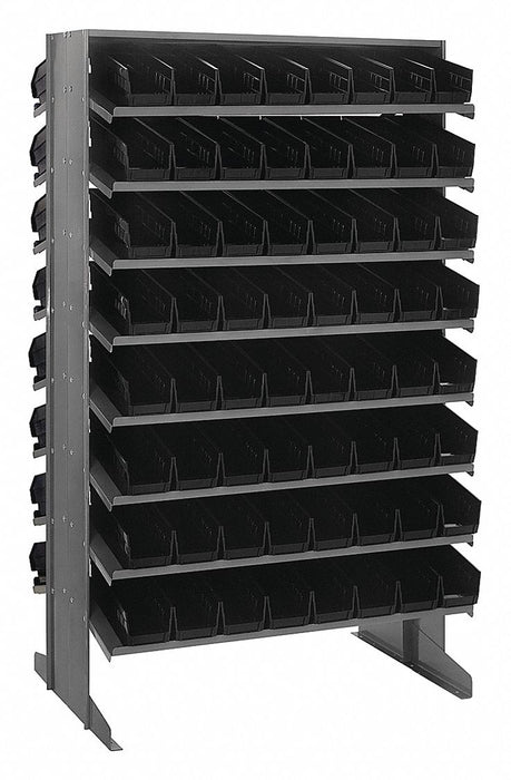 E1550 Pick Rack 24inx60inx36in Black