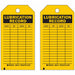 Tag Black/Yellow 5-3/4inH 3inW PK10