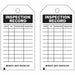 Tag Black/White 5-3/4inH 3inW PK100