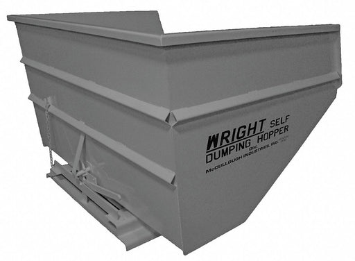F1333 Self Dumping Hopper Gray 7 000 lb