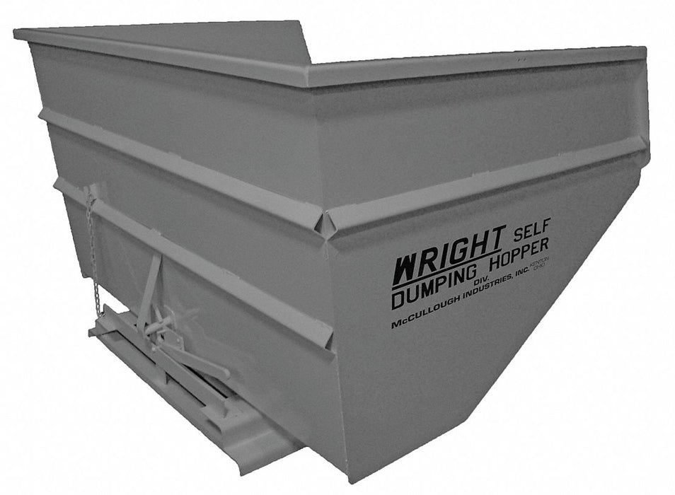 F1333 Self Dumping Hopper Gray 7 000 lb