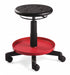 Round Stool 5-Star Black 20 H