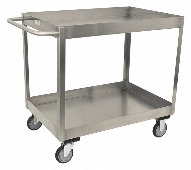 Metal Shelf Cart 1 200 lb SS