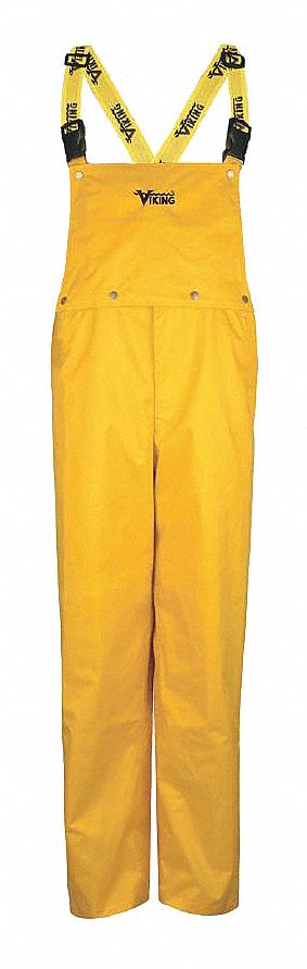 Rain Bib Overall Unrated Yellow L
