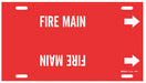 Pipe Marker Fire Main 32 in W