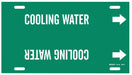Pipe Mrkr Cooling Watr 9 5/16in H 32in W