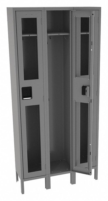 Wrdrb Lckr 1x3Lckr Gray 78 x36 x12 Assm