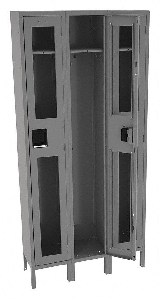 Wrdrb Lckr 1x3Lckr Gray 78 x36 x12 Assm