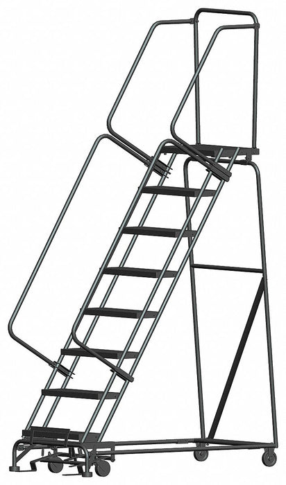 Lockstep Rolling Ladder Steel 80 In.H