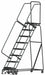 Lockstep Rolling Ladder Steel 80 In.H