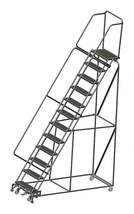 Slope Lockstep Roll Ladder Steel 120 In.