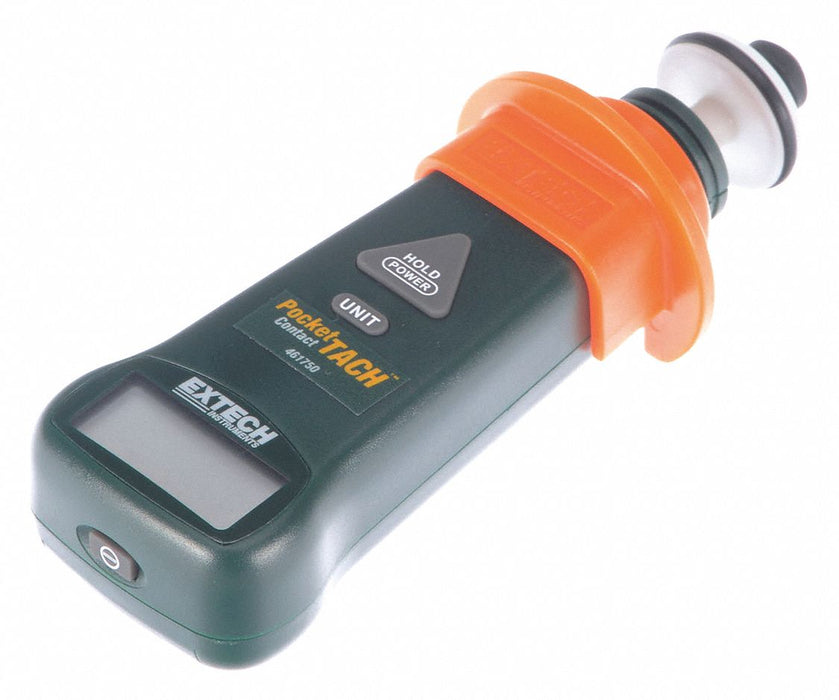 Tachometer +/-0.1% RPM Acc LCD
