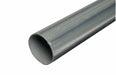 Sign Post Silver Steel 10 ft L