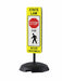 TrafficSignwithBase 36inx12in Aluminum