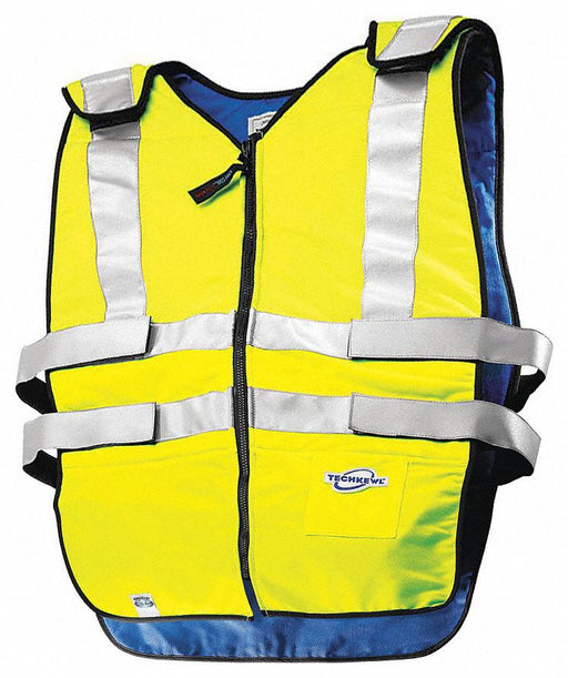 E7358 Cooling Vest Hi-Vis Lime 2 to 3 hr M/L
