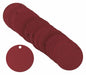 Blank Tag Aluminum 2in W Red PK25