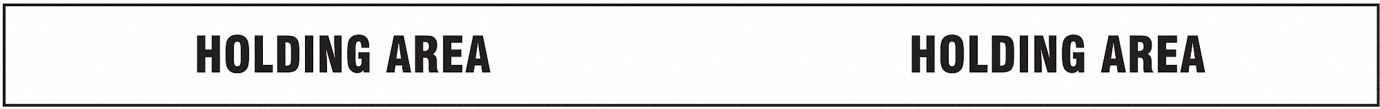Floor Tape Black/White 2 inx180 ft Roll