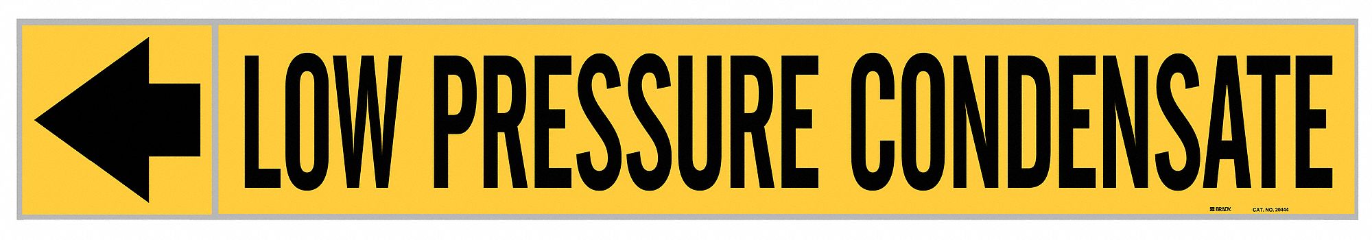 Pipe Marker Low Pressure Condensate