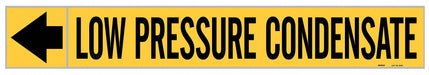 Pipe Marker Low Pressure Condensate