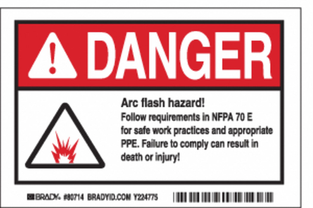 Label 4 in x 6 in Polyester PK5
