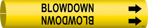 Pipe Marker Blowdown 7/8 in H 7/8 in W