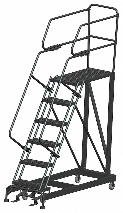 Roll Work Platform Steel Single 60 In.H