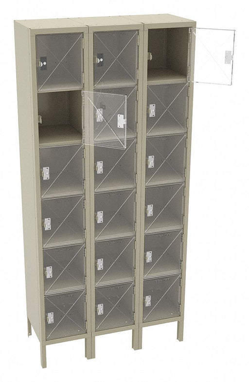 Bx Lckr 6x3Lckr Sand 78 x36 x15 UnAssm