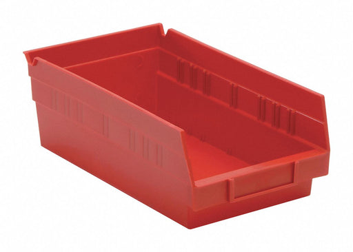 F0614 ShelfBin 11.625inL 6.625inW Plastic