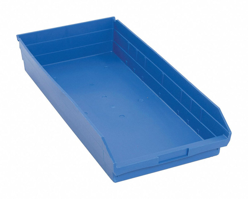 F0624 ShelfBin 23.625inL 11.125inW Plastic