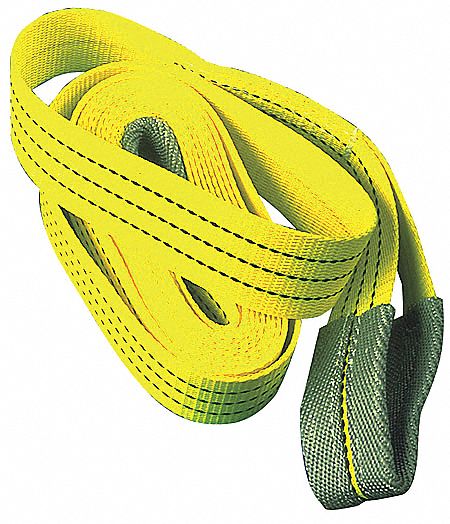 Tow Strap 15 ft Overall L Yellow